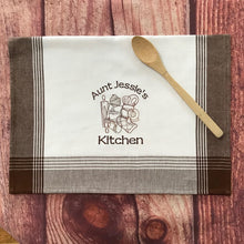Load image into Gallery viewer, Baking Motif Kitchen Towel-Personalized
